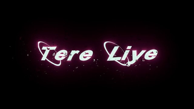 Tere Liye Hi Jiya Mein (Tum Hi Ho) Whatsapp Status || New Black Screen Lyrics Status ||
