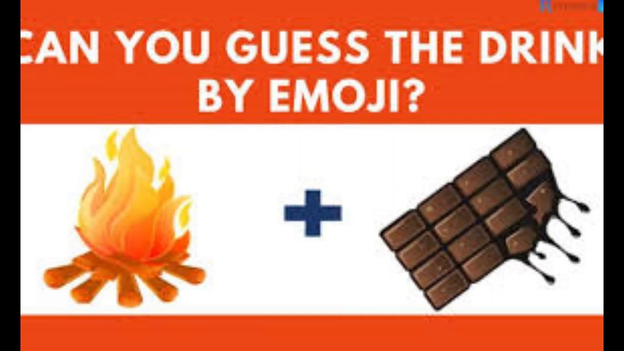 CAN YOU GUESS THE DRINK BY EMOJI ??