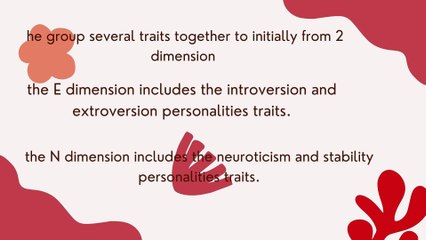 #DAILY MOTION-2 dimensional theory-theory of personality-