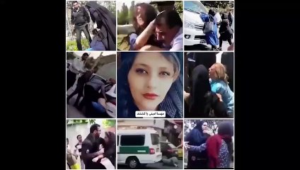 Başörtü dayatması gözaltısında hayatını kaybetmişti! Amini protestosuna polis müdahalesi