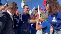 Elezioni 2022, Salvini a Pontida lancia i sei impegni per l'Italia - Video