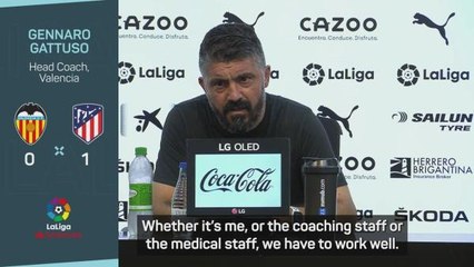 Gattuso asks for patience with new Valencia signing Cavani