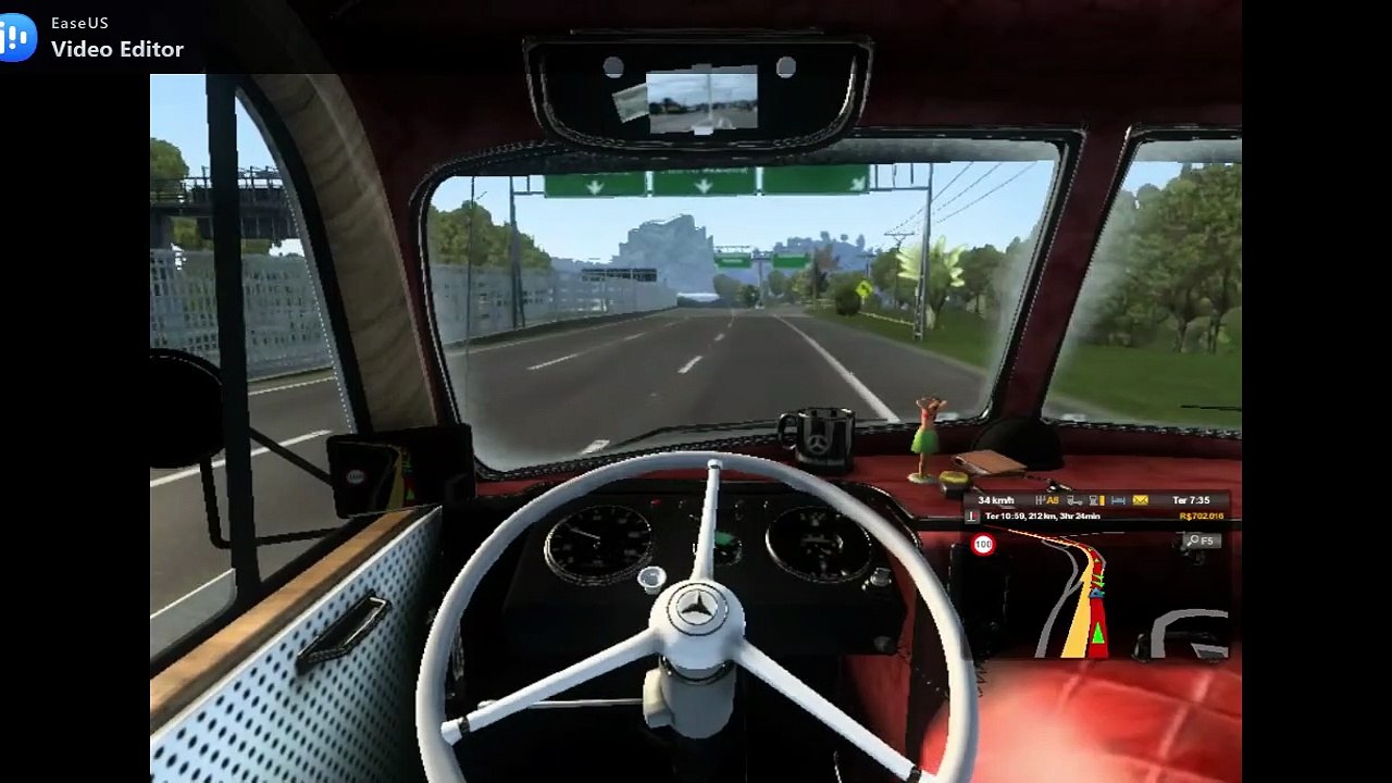 Euro Truck Simulator 2 - Continuando a 1° Voltinha