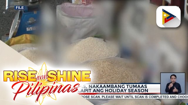 Presyo ng bigas, nakaambang tumaas habang papalapit ang holiday season