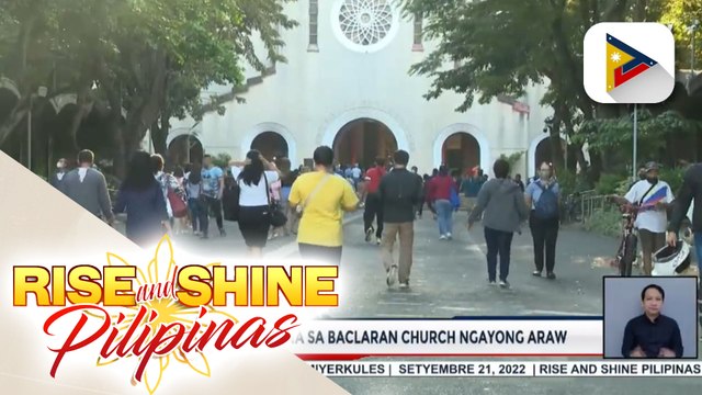 Mga deboto, dagsa na sa Baclaran Church ngayong araw