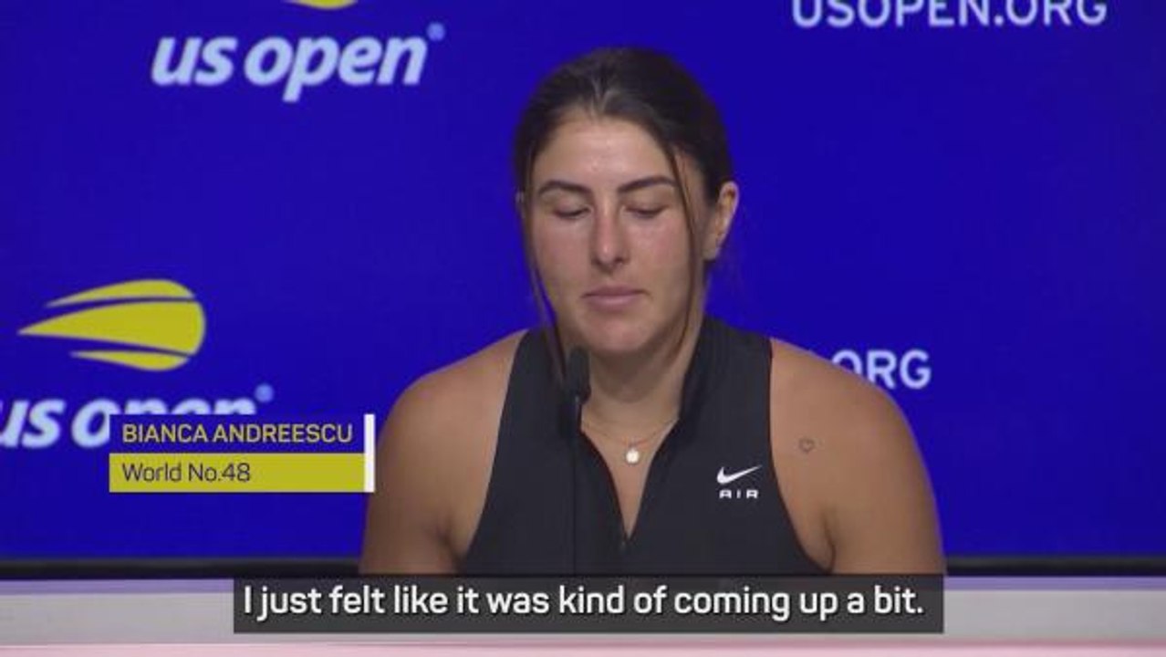 Andreescu apologises to Nike after on-court outburst