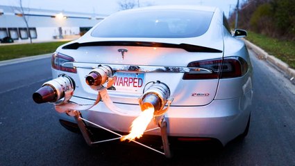 How to make a jet-engine-powered Tesla