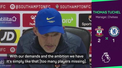 'It's too easy to beat Chelsea' - Tuchel