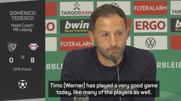 Leipzig pleased with return on investment from hat-trick hero Werner