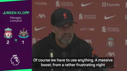 Klopp hoping to grab momentum from dramatic Newcastle winner