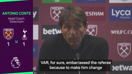 Fans and managers fed up with English use of VAR - Spurs boss Conte