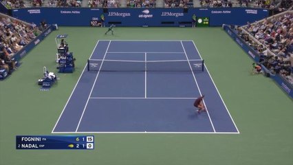 Nadal overcomes bizarre injury and early scare to beat Fognini