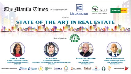 The Manila Times Online Forum: State of the Art in Real Estate