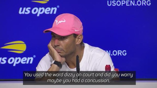 Nadal 'lost feeling in my head' after freak US Open injury