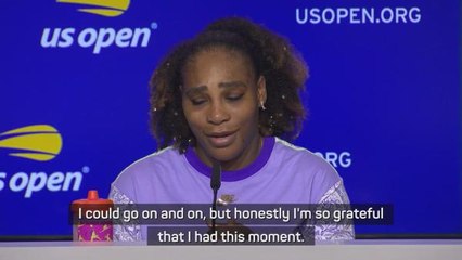 'I'm so glad I'm Serena' - Williams reflects on 27-year career