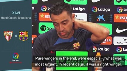 Xavi 'wanted pure wingers' with arrival of Bellerin and Alonso