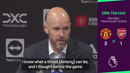 Ten Hag promises more from Antony after dream debut