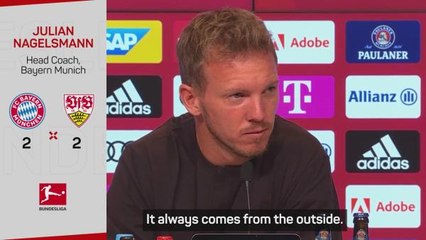 Nagelsmann relaxed as pressure rises