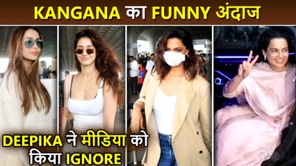 Deepika Ignores Media, Kangana In Masti Mood, Malaika Looks glamorous