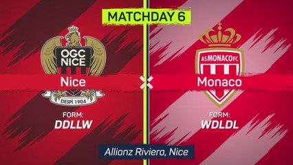 Monaco win derby against struggling Nice