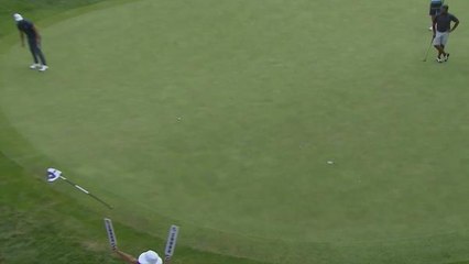 Johnson lands first LIV title with monster putt