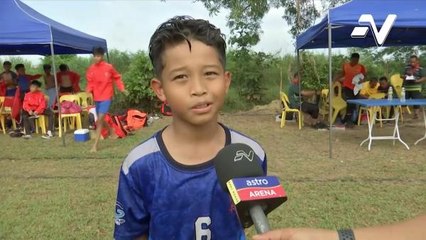 Kelibat pemain cilik Johor, Farish Irfan curi tumpuan kerana kelincahan dimiliki