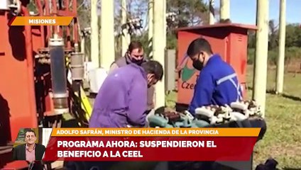 Por operaciones irregulares con los programas “Ahora”, se le suspendió el beneficio a la CEEL