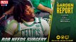Robert Williams OUT 4-6 weeks with Knee Surgery | Garden Report