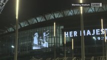 Iconic sporting venues pay respects to Queen Elizabeth II