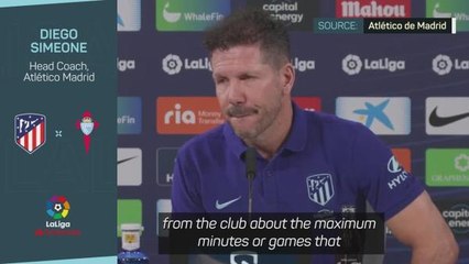Simeone getting tired of Griezmann saga