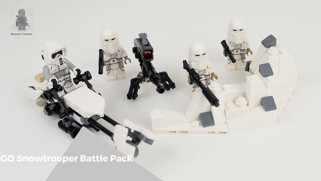 LEGO Star Wars | 75320 - Snowtrooper Battle Pack - unboxing and pure build