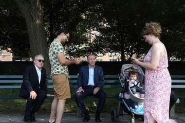 Cumhurbaşkanı Erdoğan, Central Park'ta yürüyüş yaptıCumhurbaşkanı Erdoğan'a New York'ta büyük ilgi
