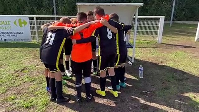 1er Tour de la Coupe Pitch pour nos U13 A , Motivation avant le 1er Match Fc Masny / Sc Aniche 13A :⚽Résultat 0/8⚽