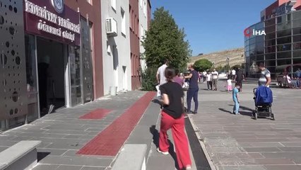 Çankırı haberleri! Çankırı'da KPSS heyecanı: Sınav binasına koşarak girdiler