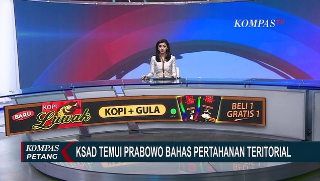 Bahas Pertahanan Teritorial Negara, KSAD Dudung Temui Menhan Prabowo