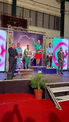 Boxe: l'hymne algérien avec Iman Khelif en or à Maputo Mozambique 2022