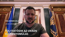 Folytatódik az ukrán előrenyomulás és az izjumi tömegsírok feltárása