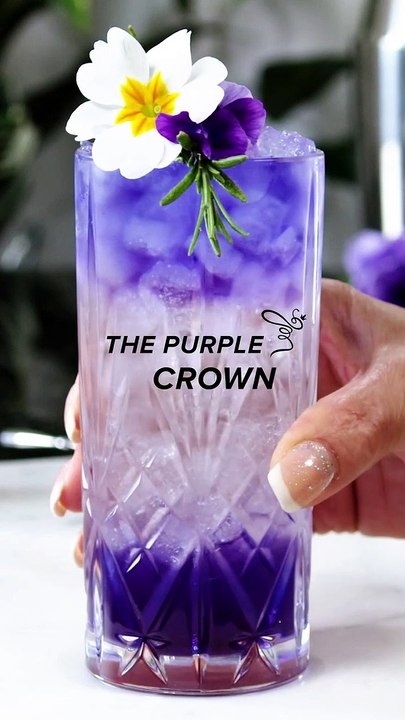 The Purple Crown Cocktail