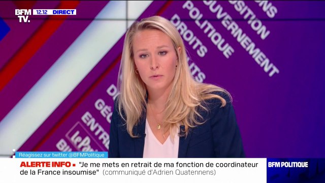 Réforme de l'immigration: S'il y a le rétablissement d'une double peine, il faut évidemment voter la loi , estime Marion Maréchal
