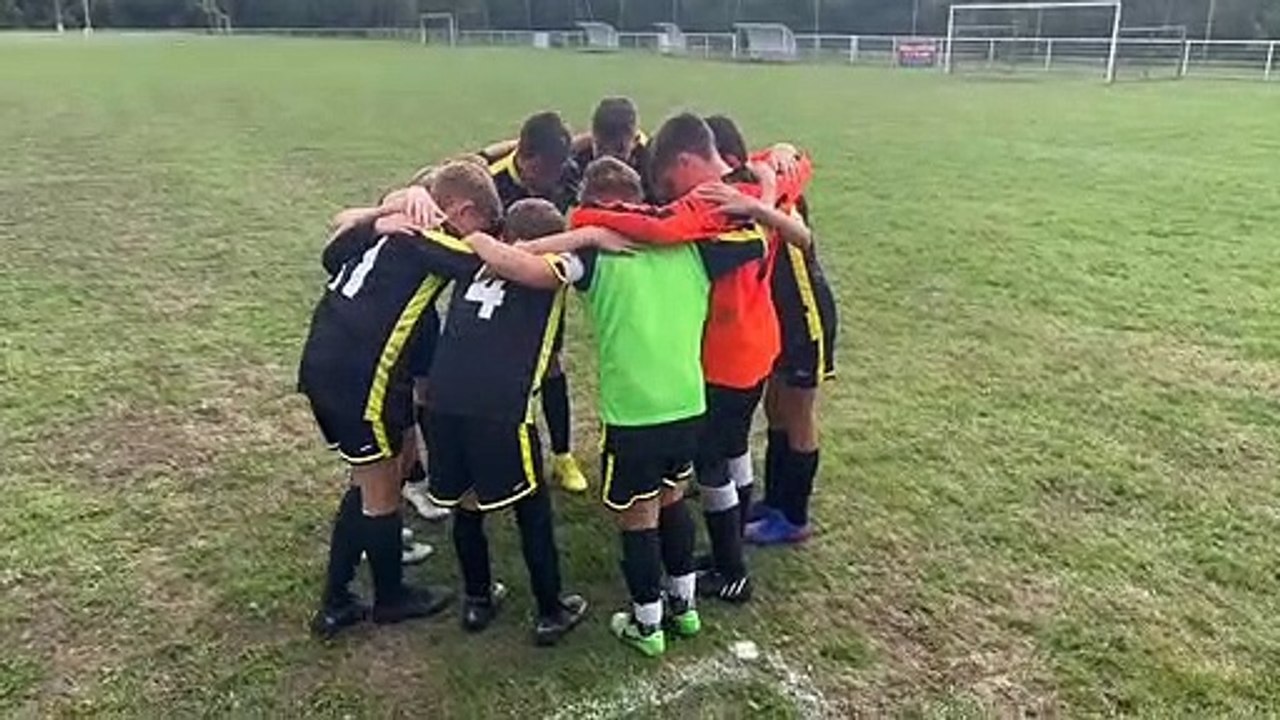 1er Tour de la Coupe Pitch pour nos U13 A , la VICTOIRE
