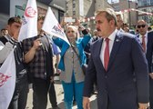 Erzurum politika haberleri... BBP Genel Başkanı Destici, Erzurum'da Alperen Ocakları İl Başkanlığının açılışını yaptı