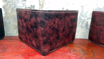 Handmade Leather Wallet Polivestar (Part 3)