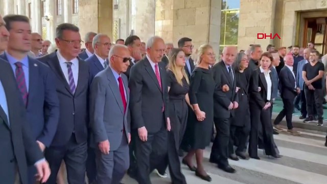 Hayatını kaybeden eski CHP vekili Pekşen için TBMM'de tören