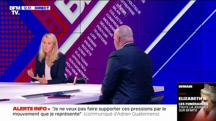 Marion Maréchal: "Je pense que dans nos institutions on ne peut pas gagner seul et qu'il faut travailler avec des forces complémentaires"