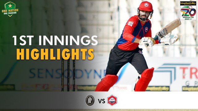 1st Innings Highlights | Khyber Pakhtunkhwa vs Northern | Match 31 | National T20 2022 | PCB | MS2T