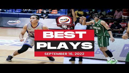 NCAA Season 98 | Best Plays (AU vs UPHSD & Benilde vs SSC-R) | Men's Basketball Round 1