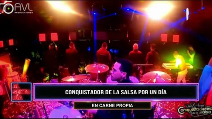 “Conquistador de la Salsa” por un día: En carne propia