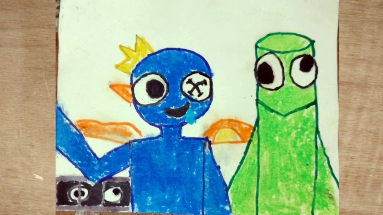 Roblox Rainbow friend drawing