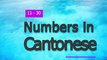 Counting in Cantonese 11-30 (Learning Cantonese Numbers)