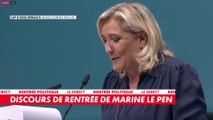 Marine Le Pen : «En contredisant ceux qui prédisaient la défaite, en sachant garder la barre dans la tempête, vous avez forcé l’admiration de tous»